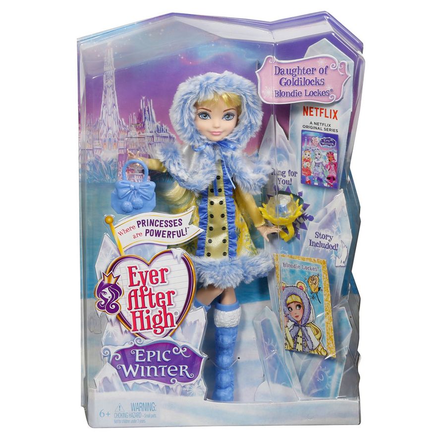 Boneca Fashion - Ever After High - Feitiço de Inverno - Blondie