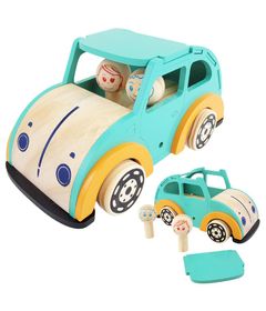 Caminhão Cegonha de Brinquedo de Madeira Infantil Carimbras - Bambinno -  Brinquedos Educativos e Materiais Pedagógicos