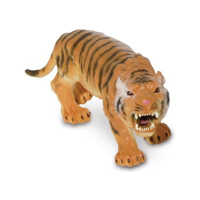 Figura De Animal 12 Cm Bicho Mundi Animais Da Selva Tigre Dtc Ri Happy Brinquedos