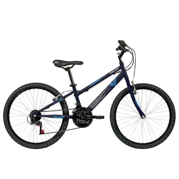 Bicicleta ARO 24 - Max - Azul - Caloi