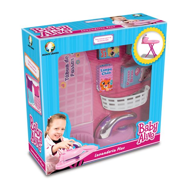 Conjunto Lavanderia - Baby Alive - Plus - Monte Líbano