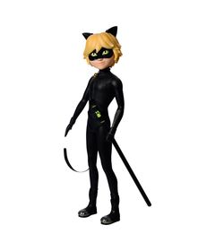 Bonecos Articulados - Lady Bug - Cat Noir - Superhero Mission Accomplished  - Miraculous - Multikids