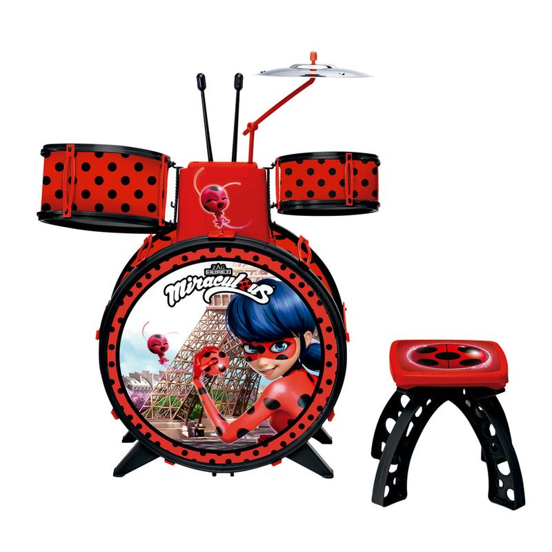 Adesivo para Porta Infantil Miraculous Ladybug