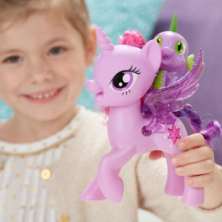 My Little Pony Twilight Sparkle & Spike the Dragon Toy Set by Hasbro New