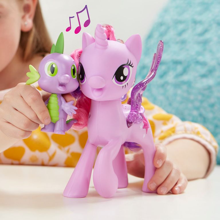 My Little Pony Twilight Sparkle & Spike the Dragon Toy Set by Hasbro New