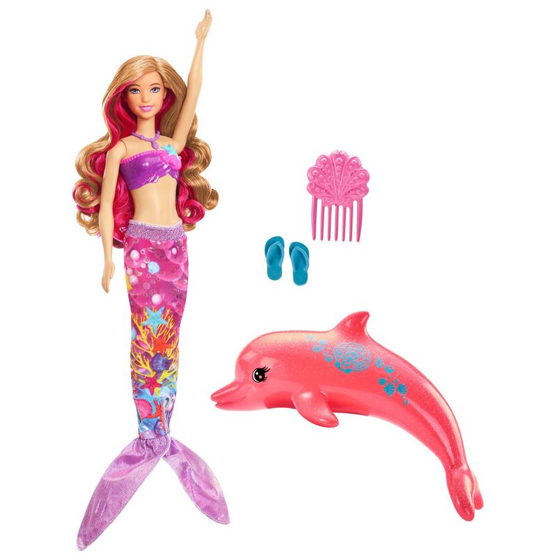 Comprar Boneca Barbie sereias Luzes Mágicas de Mattel