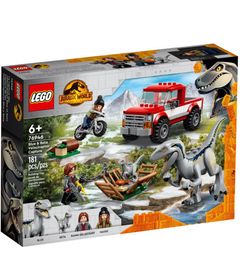 LEGO Jurassic World - Centro de Visitantes: Ataque de TRex e Raptor - Ri  Happy