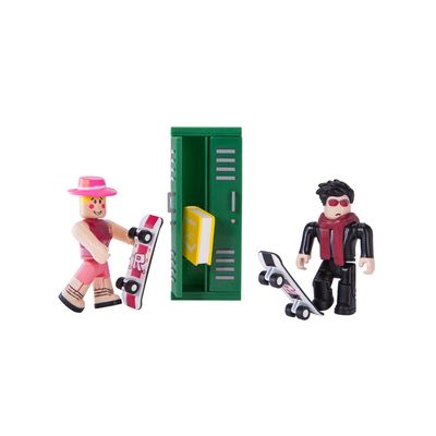 Playset Com Mini Bonecos Roblox Colegio Roblox Brinquedos