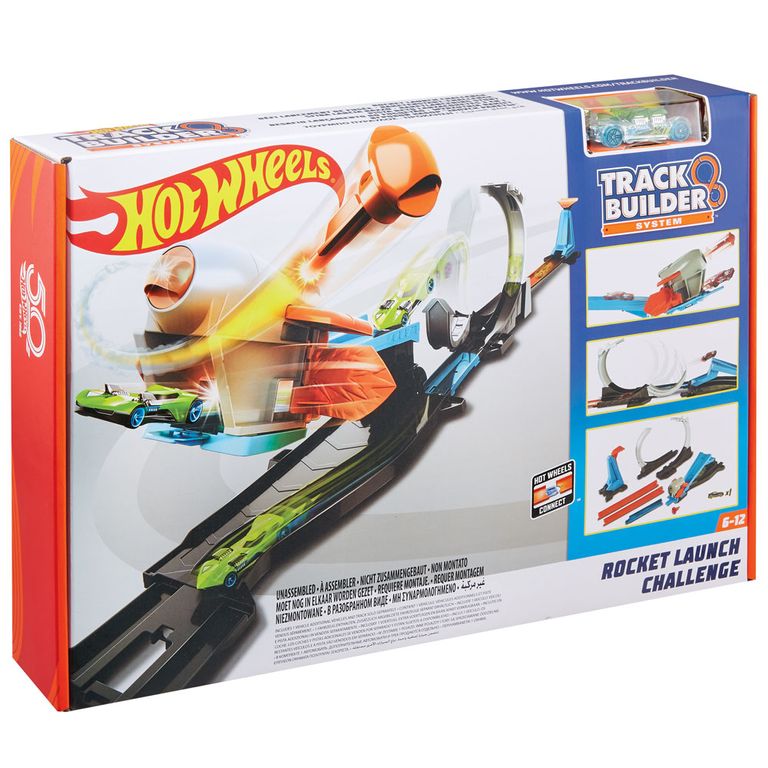 pista hot wheels track builder