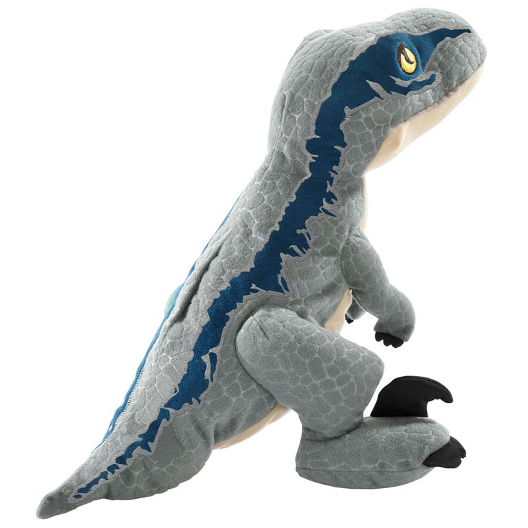 blue raptor stuffed animal