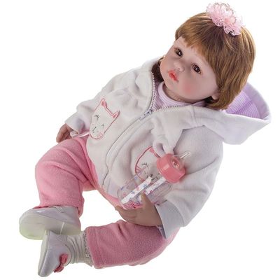 Boneca Bebê Reborn - Laura Doll - Anabel - Shiny Toys - PBKIDS Mobile