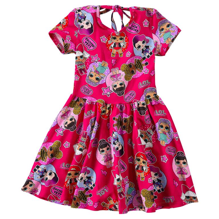 vestido lol infantil