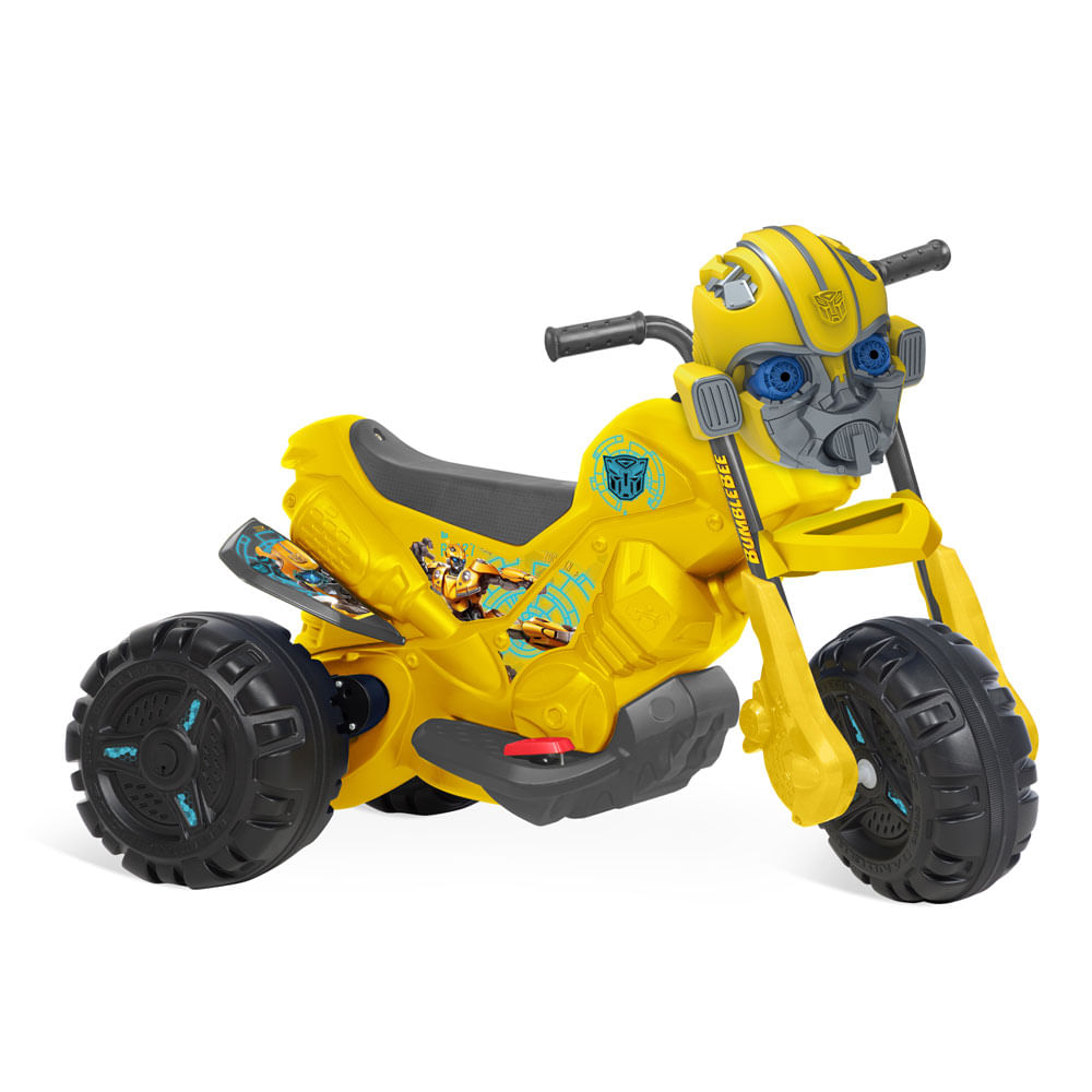 Moto Eletrica 6v Transformers Bumblebee Bandeirante Ri Happy Baby