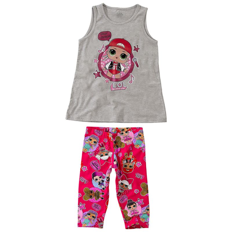 legging roxa infantil