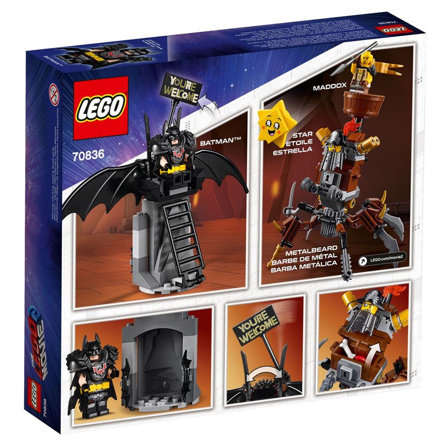 LEGO Movie - O Filme 2 - DC Comics - Batman Vs Barba de Ferro - 70836 -  PBKIDS Mobile