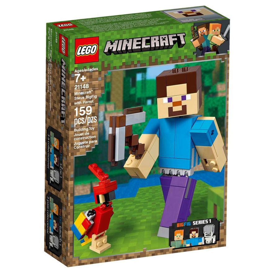 Minecraft Lego Kit Com 16 Bonecos Da Serie