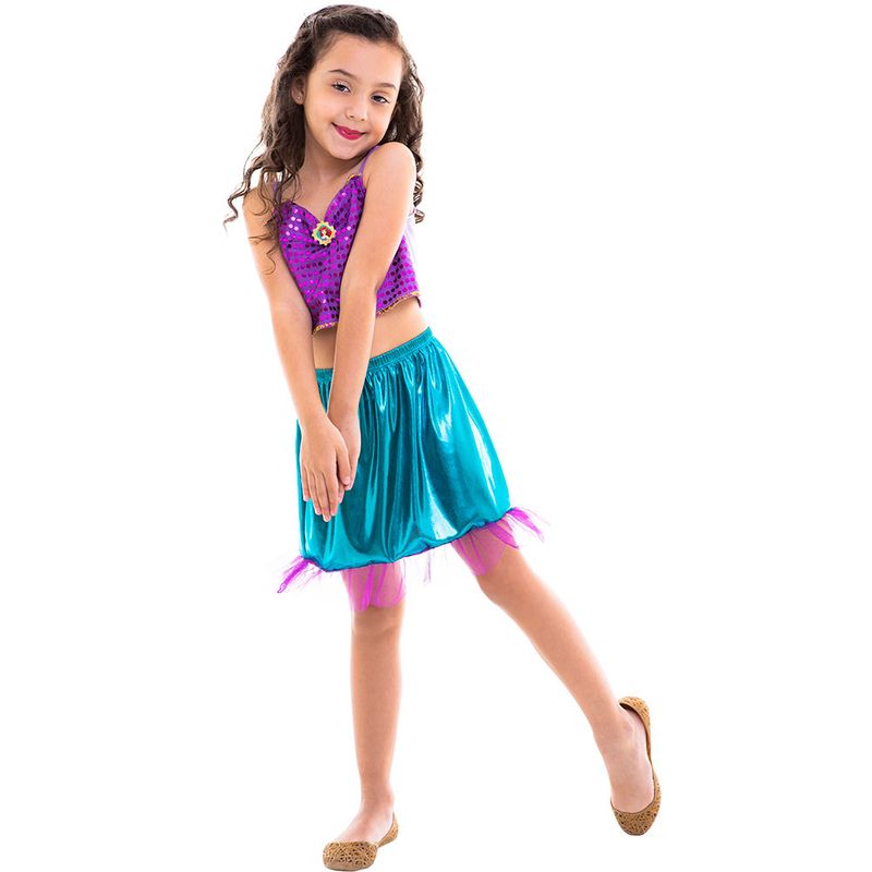 fantasia de princesa ariel