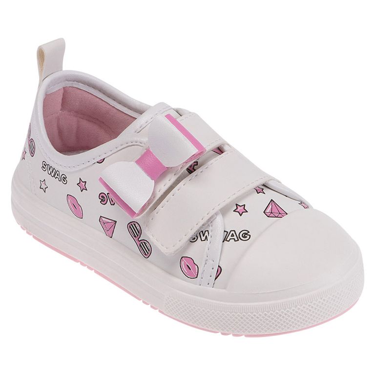 tenis branco pimpolho