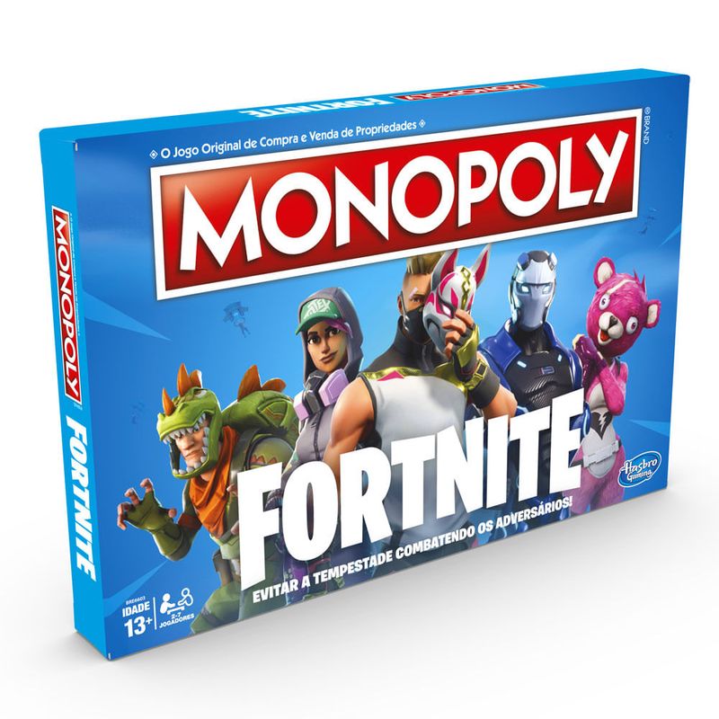 Jogo de Tabuleiro - Monopoly - Fortnite - Hasbro - PBKIDS Mobile