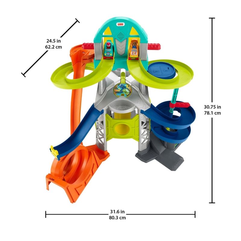 LITTLE PEOPLE PISTA DE LANÇAMENTO E LOOPS - WHEELIES - FISHER PRICE - Loop  - Alugue e Brinque