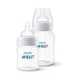 Kit-Mamadeira-Anti-Colica---125-e-260-ml---2-Unidades-Linha-Classica---Phillips-Avent