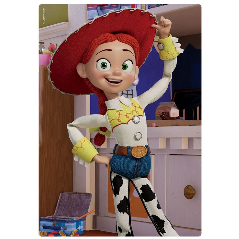 Quebra-Cabeça - 60 Peças - Disney - Toy Story 4 - Jessie - Toyster ...