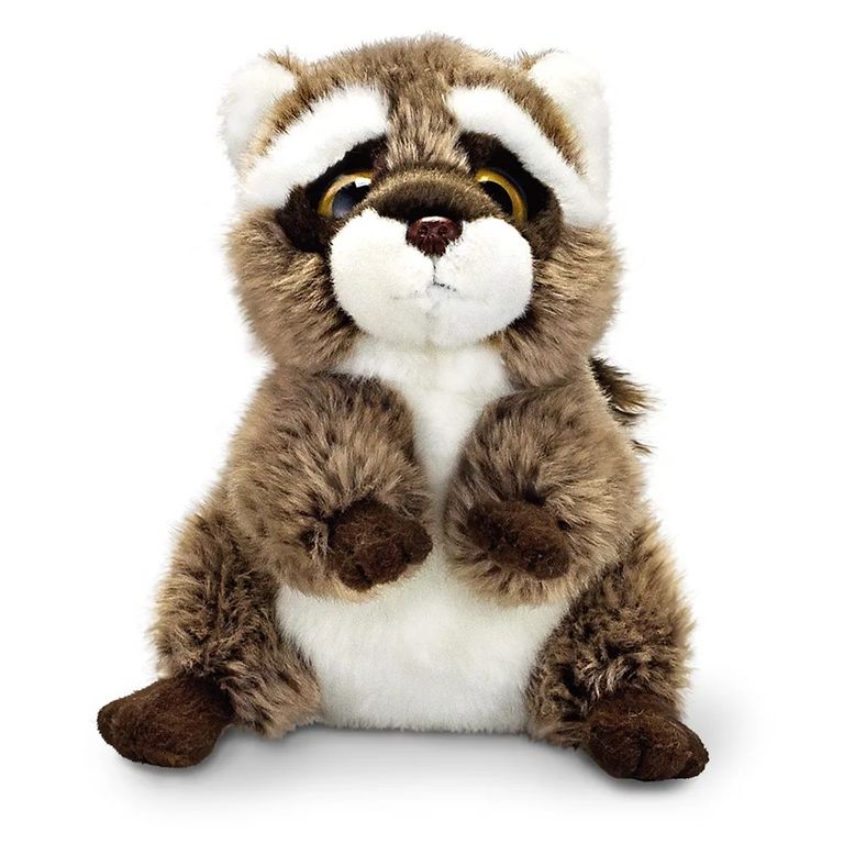 Pelucia 15 Cm Animal Planet Guaxinim Fun Ri Happy Brinquedos