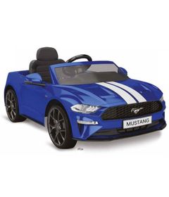 Veiculo-Eletrico---12V---Ford-Mustang---Azul---Bandeirante