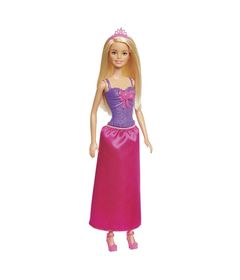 Boneca-Barbie---Reinos-Magicos---Vestido-com-Laco---Roxo-e-Rosa---Mattel_Frente