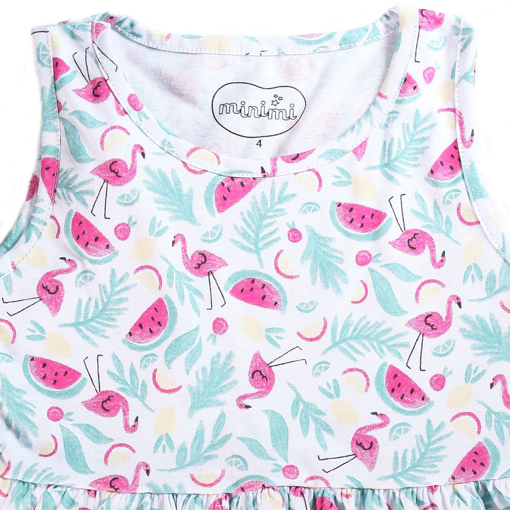 vestido infantil 100 algodao
