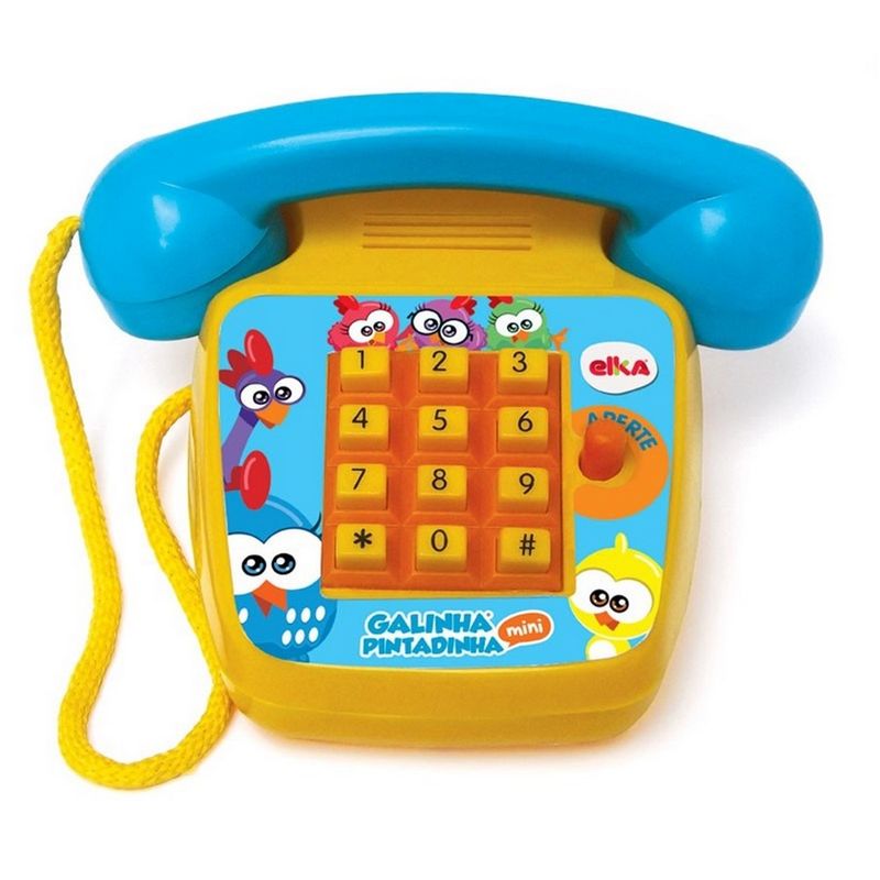 Telefone de brinquedo da galinha pintadinha Clearance