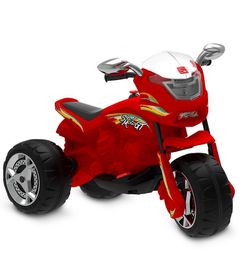Triciclo-Eletrico---6V---Super-Moto-GT---Vermelha---Bandeirante