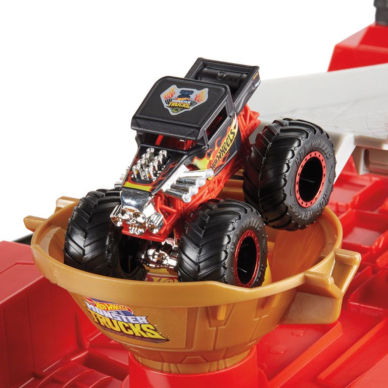 pista hot wheels monster