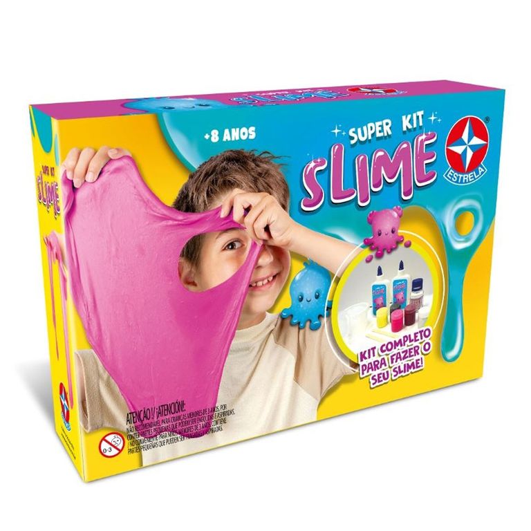 Conjunto de Artes - Super Kit Slime - Estrela - Ri Happy Brinquedos