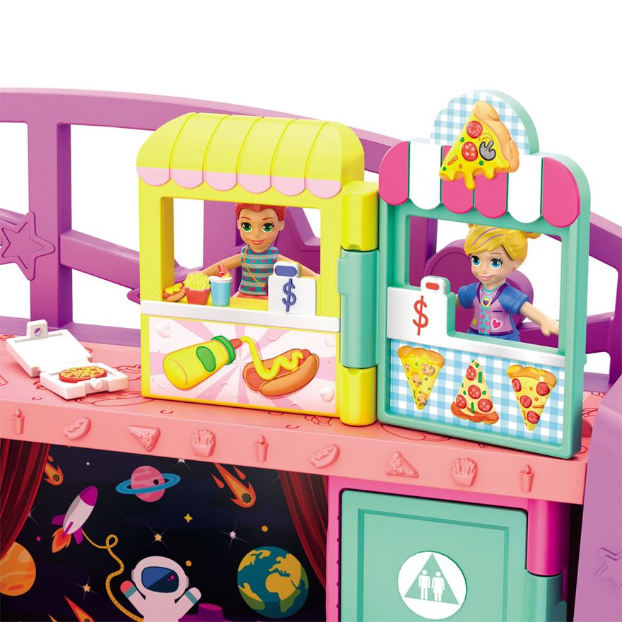 Playset e Mini Boneca - Polly Pocket - Diversão no Parque De Jogos - Mattel  - Ri Happy