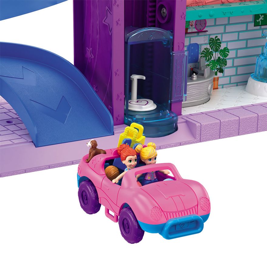 Playset e Mini Boneca - Polly Pocket - Diversão no Parque De Jogos - Mattel  - Ri Happy