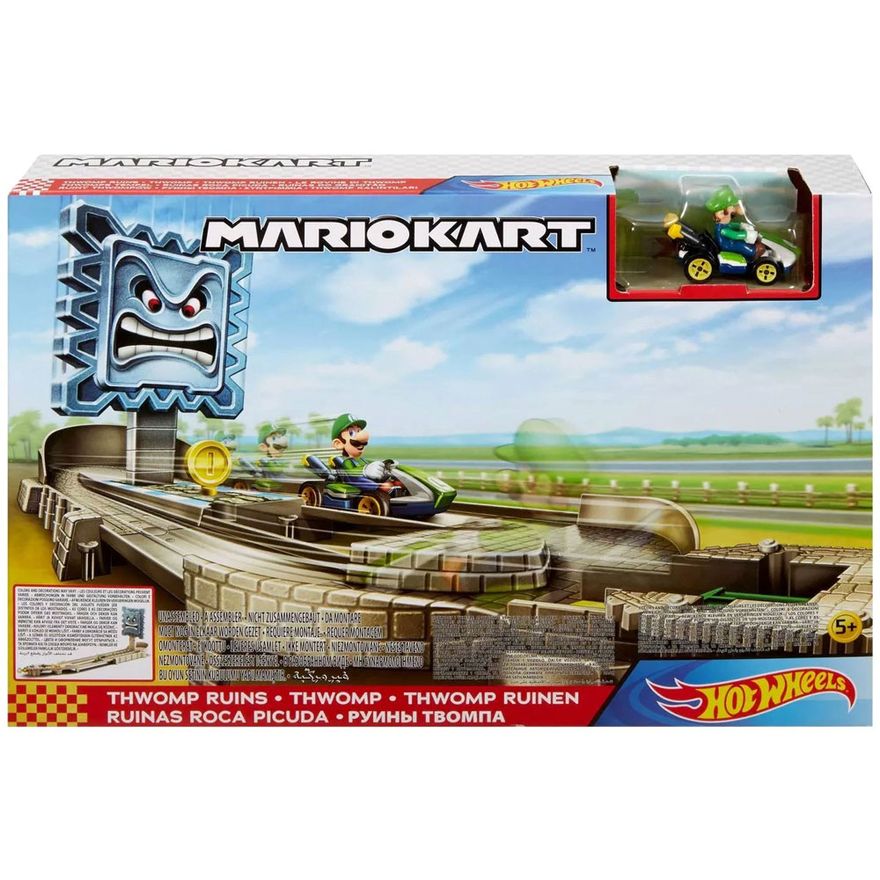 Pista Hot Wheels Mario Kart GCP26 - Mattel - Happily Brinquedos