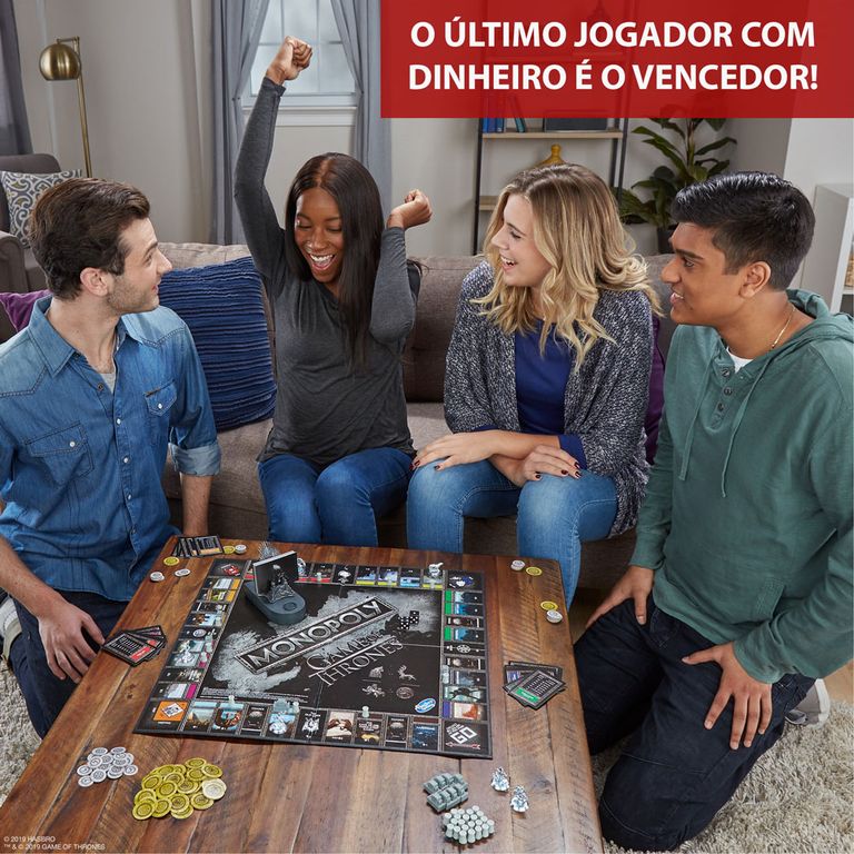 Jogo Monopoly Game Of Thrones Hasbro Ri Happy Brinquedos