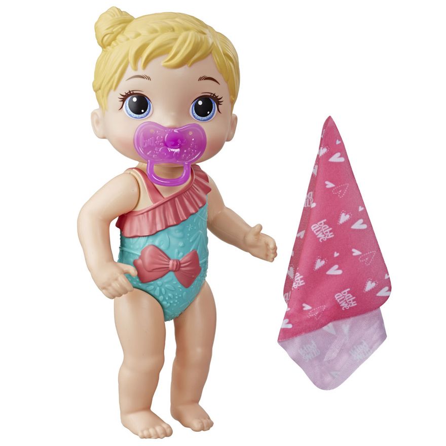 Boneca Baby Alive Hora Do Banho Banhos Carinhosos Loira E8722 Hasbro Ri Happy Brinquedos