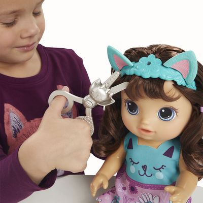 Boneca Baby Alive Corte De Cabelo Morena E5242 Hasbro Pbkids Mobile