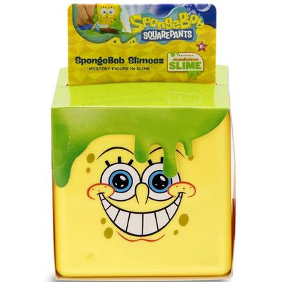 Figura com Slime - Cubos - Bob Esponja - Mattel Figura com Slime - Cubos - Bob Esponja - Mattel