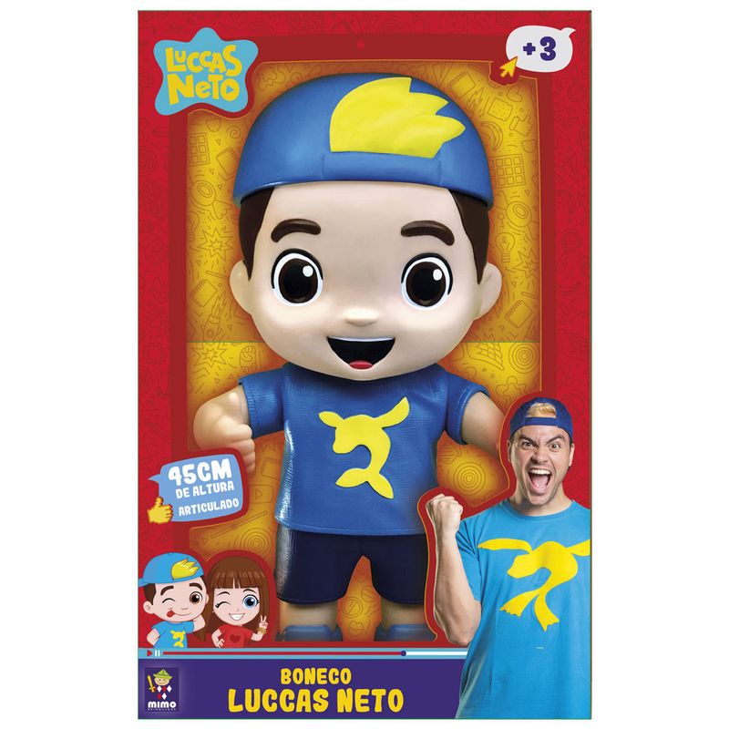 Boneco Articulado Gigante 45 Cm Luccas Neto Mimo Pbkids Mobile