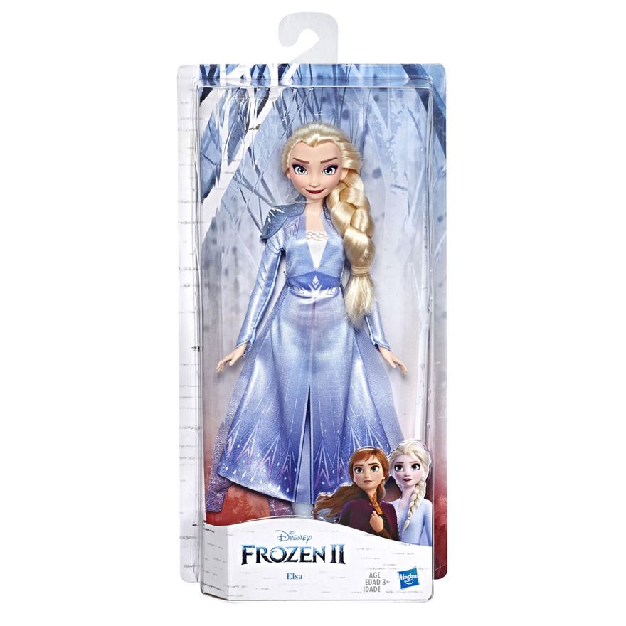 Boneca Articulada - Disney - Frozen 2 - Vestidos Iluminados - Elsa - Hasbro  - Ri Happy