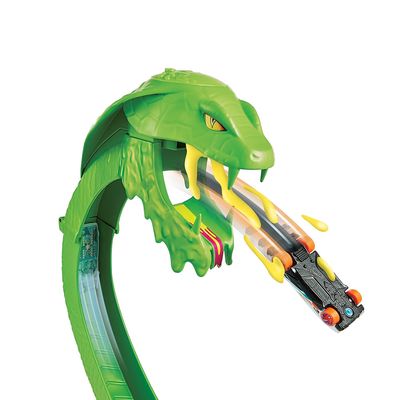 Pista Hot Wheels Ataque Tóxico Da Serpente - Mattel