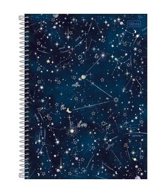 Caderno-Universitario-Espiralado---Capa-Dura---160-Folhas---It-s-Witten-In-The-Stars---Tilibra