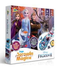 Jogo de Tabuleiro Corrida Mágica Disney Frozen II - COPAG - Jogos