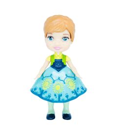 Mini-Boneca-Articulada---15-Cm---Disney---Frozen---Anna-Vestido-Classico---Mimo_Frente