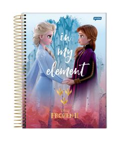 caderno-universitario-espiralado-1-materia-frozen-2-anna-e-elsa-in-my-element-80-folhas-jandaia-66685-20_Frente