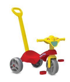 Triciclo Bandeirante Zootico Passeio e Pedal Joaninha - Rosa