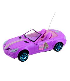 Carro controle remoto 7 funçoes Barbie style car Candide